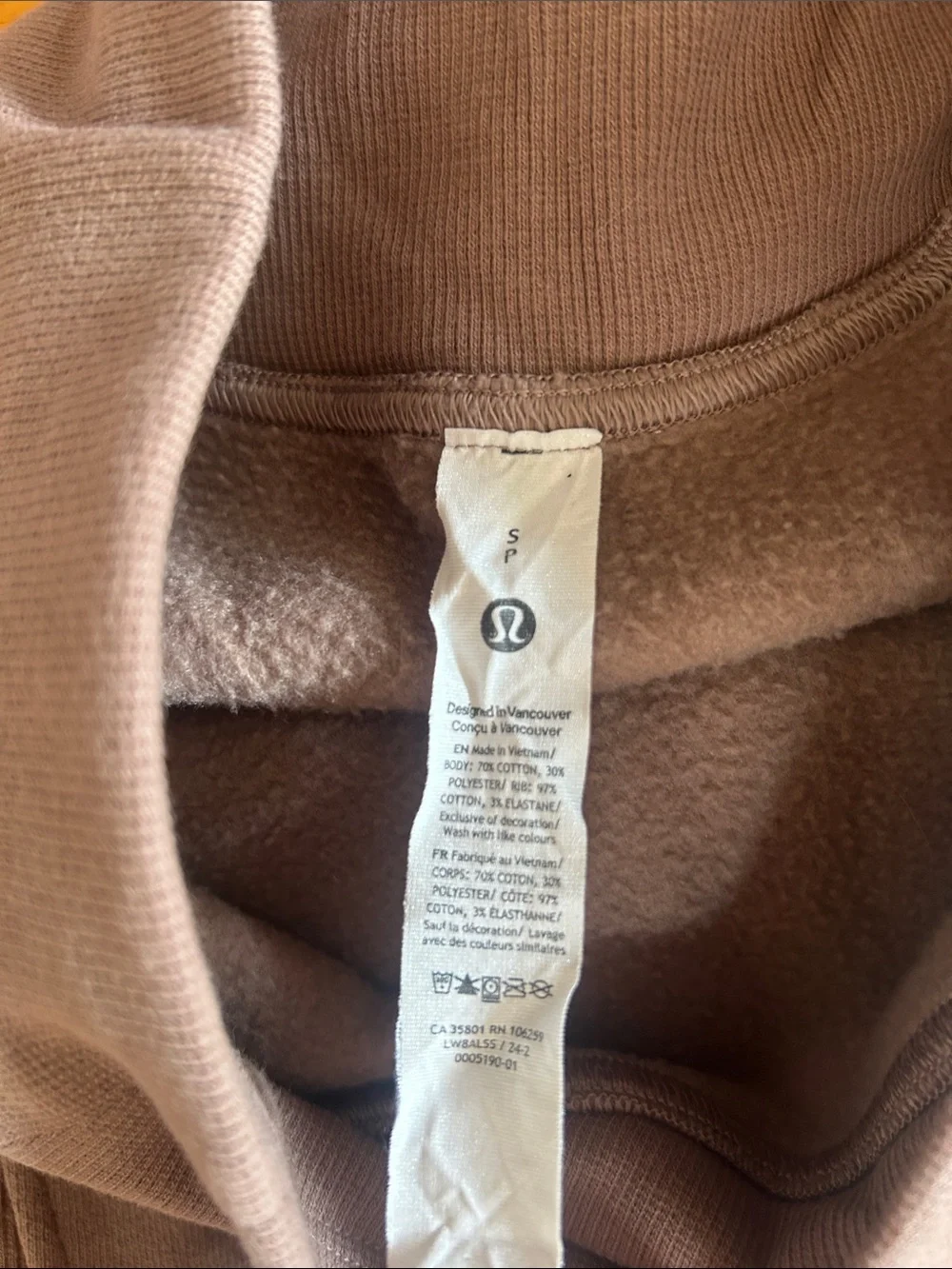 lululemon athletica Ribbed Mini Skirt in Taupe Gray